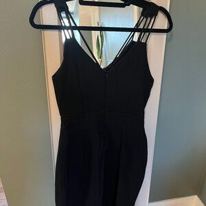 Lulus Black Wedding Guest Dress/Cocktail Dress